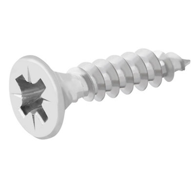Diall Pozidriv Double-Countersunk A2 Stainless Steel Wood Screw (Dia)4mmPack Of 200 from B&Q