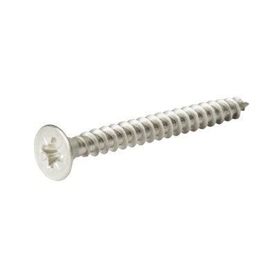 Diall Pozidriv Double-Countersunk A2 Stainless Steel Wood Screw (Dia)6mmPack Of 20 from B&Q