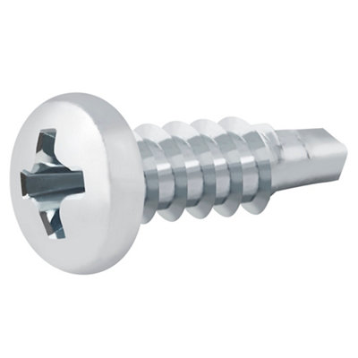 Diall Pan Head Zinc-Plated Carbon Steel Screw (Dia)3.5mmPack Of 200 from B&Q