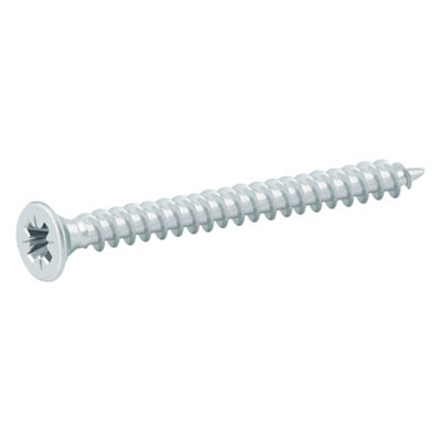 Diall Double-Countersunk Zinc-Plated Carbon Steel Screw (Dia)4mmPack Of 20 from B&Q