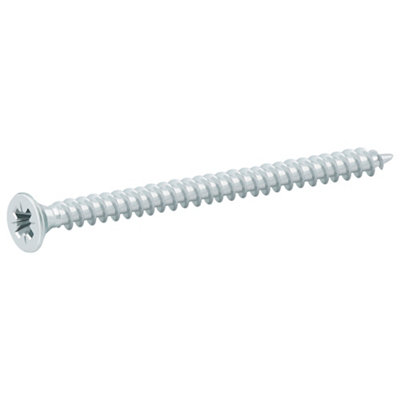 Diall Double-Countersunk Zinc-Plated Carbon Steel Screw (Dia)4mmPack Of 20 from B&Q