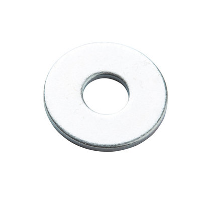 Diall M5 Carbon Steel Flat Washer(Dia)5mmPack Of 100 from B&Q