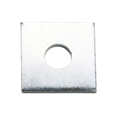 B&Q -  M10 Carbon Steel Square WasherPack Of 5