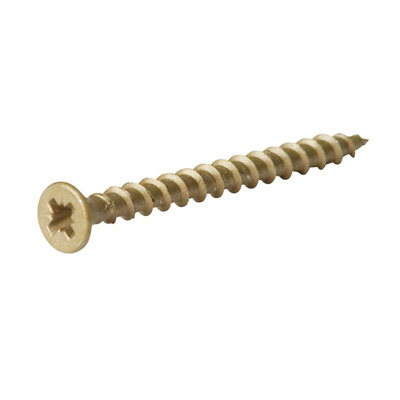 Diall Pz Double-Countersunk Carbon Steel Multipurpose Screw (Dia)4Mm (L)50Mm, Pack Of 250