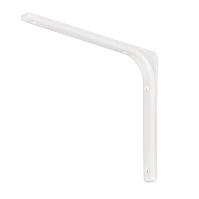 GoodHome Alchimy White Steel Shelving Bracket (H)300mm (D)350mm from B&Q