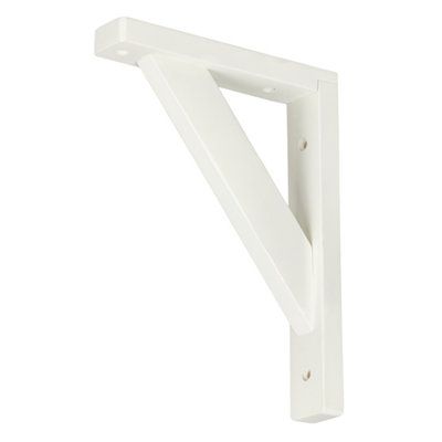 GoodHome White Pine Shelving Bracket (H)200mm (D)150mm from B&Q