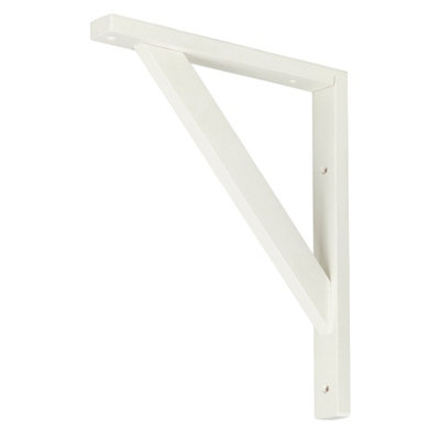 GoodHome Timber White Pine Shelving Bracket (H)300mm (D)250mm from B&Q
