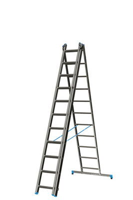 Products | Mac Allister 3-Way 6.05M Aluminium Combination Ladder