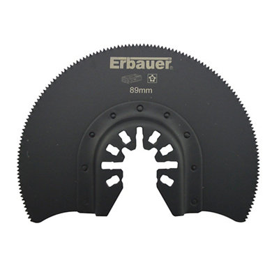 Erbauer 89mm Hcs Segmented Cutting BladeMlt46618Product Type: Multi-Tool Blade from B&Q