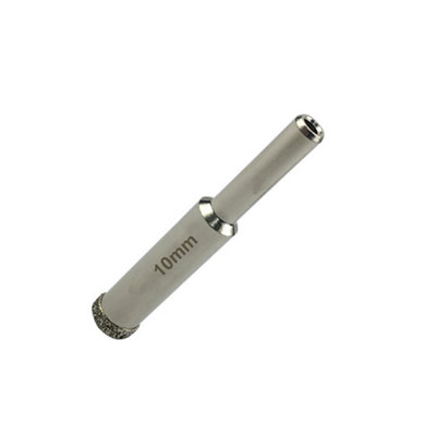 Universal Tile Drill Bit (Dia)10mm (L)60mm from B&Q