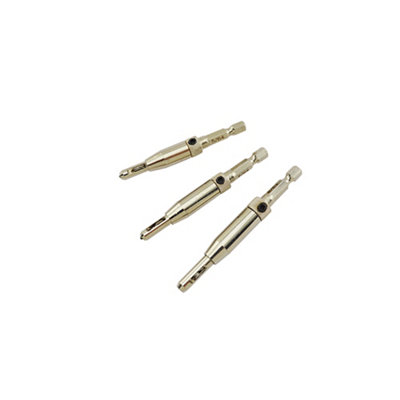 Universal 3 Piece Hinge Cutter Bits from B&Q
