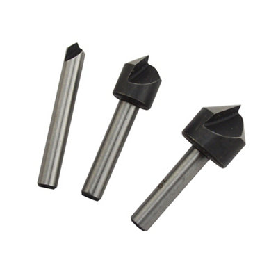 Universal Countersink & Pilot Drill Set3 Pieces from B&Q