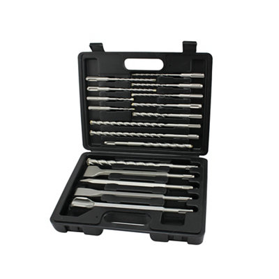 Universal Sds Plus Masonry Drill Bit Set (17 Piece)Dra17582 from B&Q