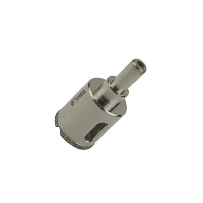 Universal Diamond Holesaw (Dia)30mm from B&Q