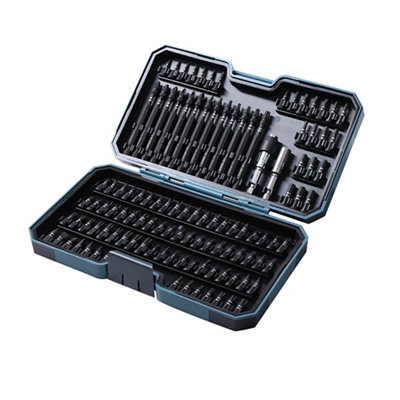 Erbauer Mixed Impact Steel (S2 Grade) Screwdriver Bits (113 Pieces)Sdr40491 from B&Q
