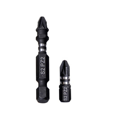 Erbauer Pz2 Screwdriver Bits (L)25Mm, 30 Pieces - Sdr31398