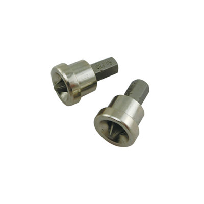 Universal Phillips Screwdriver Bits (L)25mmPack Of 2 from B&Q