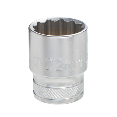 Magnusson ½" Standard Socket 22mm from B&Q
