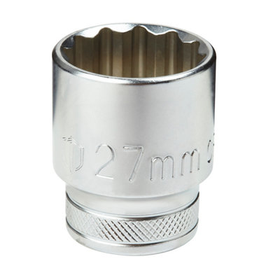 Magnusson ½" Standard Socket 27mm from B&Q