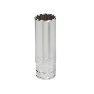 Magnusson ½" Deep Socket 19mm from B&Q