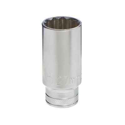 Magnusson ½" Deep Socket 27mm from B&Q