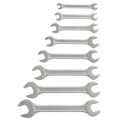Open-End Spanners (8 Piece) from B&Q