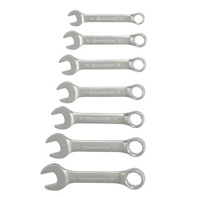 Magnusson Combination Spanners (7 Piece)Mt147 from B&Q
