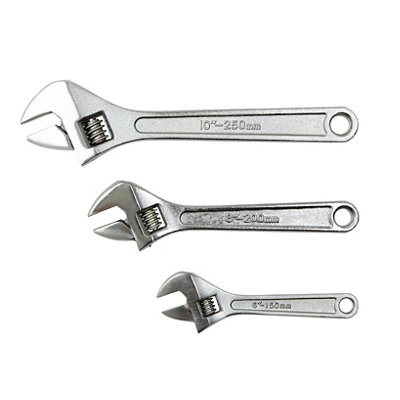 Adjustable Wrench (3 Piece) from B&Q