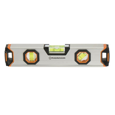 B&Q -  225mm Aluminium Magnetic Torpedo Spirit LevelLv0201