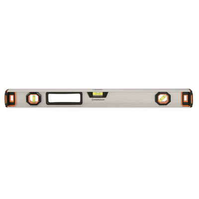 Magnusson 600mm Aluminium Magnetic I-Beam Spirit LevelLv3801 from B&Q