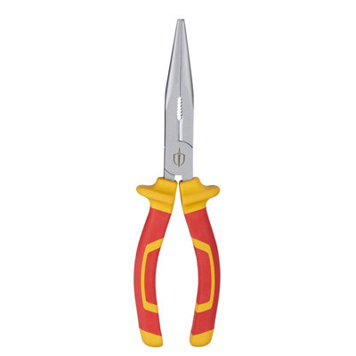 Magnusson 200mm Vde Certified Long Nose Pliers from B&Q