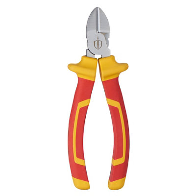 Magnusson 160mm Multicolour Diagonal Cutting Pliers from B&Q