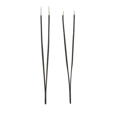 Noname Stainless Steel TweezersSet Of 2 from B&Q