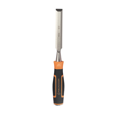 Magnusson 18mm Black & Orange Wood Chisel from B&Q