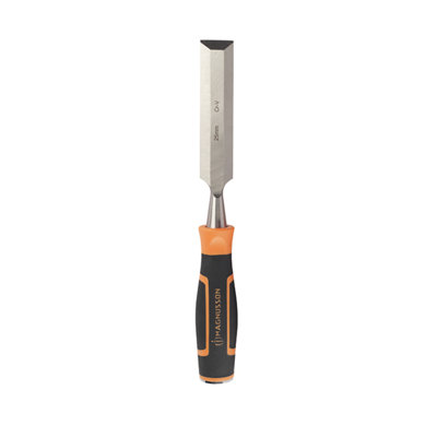 Magnusson 25mm Black & Orange Wood Chisel from B&Q