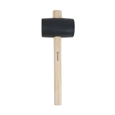 Magnusson 24Oz Black Rubber Mallet from B&Q