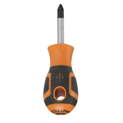 Magnusson Stubby Pozi Screwdriver Pz2 X 40mm from B&Q
