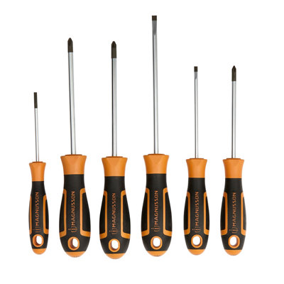 Magnusson Standard Mixed Screwdriver Set (6 Piece)Scs03 from B&Q