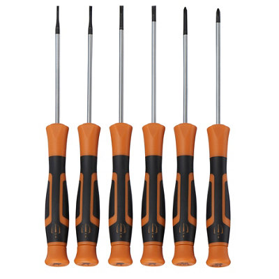 Magnusson Precision Mixed Screwdriver Set (6 Piece)Scs22 from B&Q