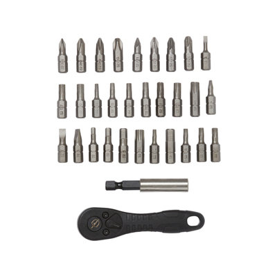 Magnusson Ratchet Mixed Screwdriver Set (32 Piece)Scs36 from B&Q