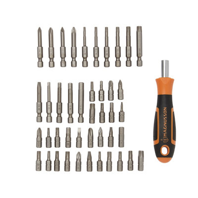 Magnusson Mixed Screwdriver Set (44 Piece)Scs37 from B&Q