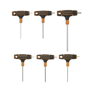 Magnusson Metric Hex Key (6 Piece)Hx05 from B&Q