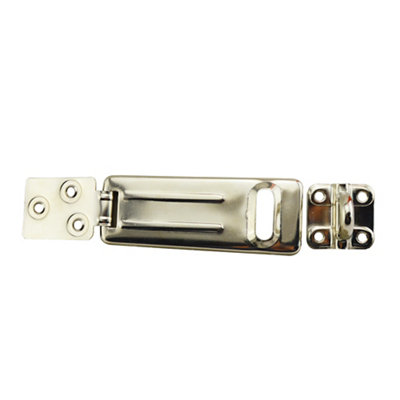Smith & Locke Galvanised Steel Hasp & Staple(L)150mm (W)45mm from B&Q