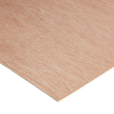 Hardwood Plywood (L)1830mm (W)607mm (T)3.6mm from B&Q