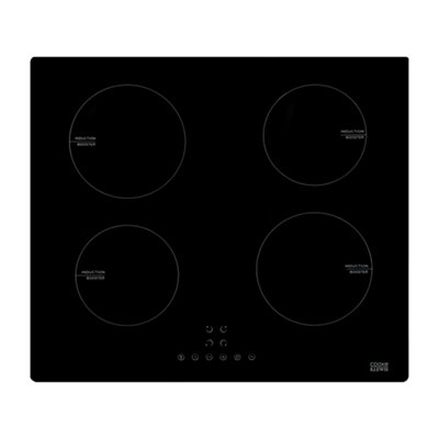 Cooke & Lewis Clind60 59Cm Induction HobBlack from B&Q