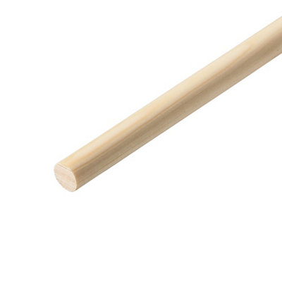 Pine Dowel (L)2400mm (Dia)21mm from B&Q