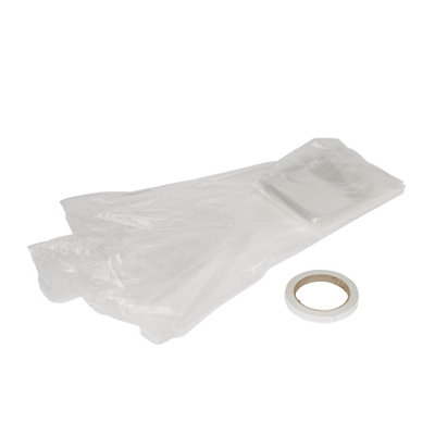 Diall Clear Window Film(L)4M (W)1.5M from B&Q