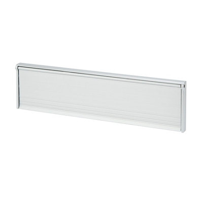 Diall Aluminium Letterbox (W)292mm from B&Q