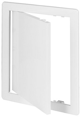 Diall White Plastic Access Panel(H)218mm (W)168mm from B&Q