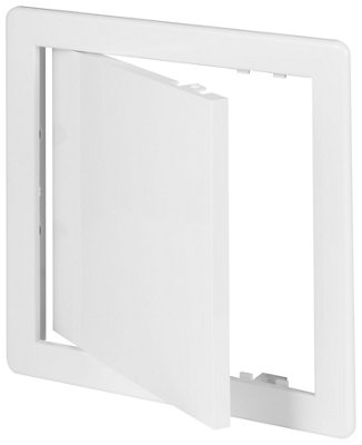 Diall White Plastic Access Panel(H)318mm (W)318mm from B&Q